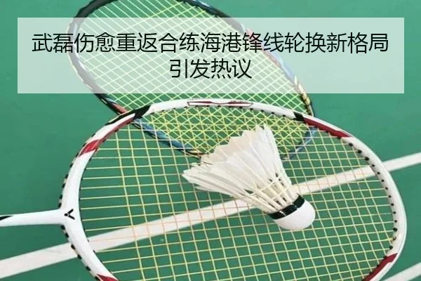 武磊伤愈重返合练海港锋线轮换新格局引发热议